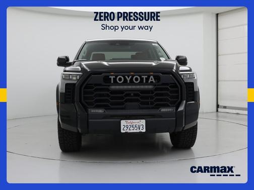 Black 2023 Toyota Tundra Hybrid TRD Pro
