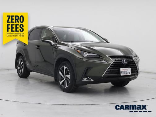 Green 2021 Lexus NX 300h