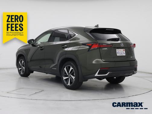 Green 2021 Lexus NX 300h