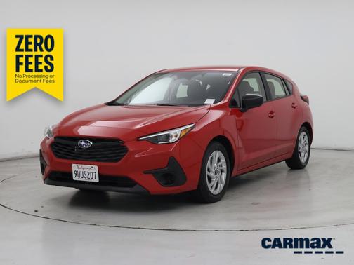 Red 2025 Subaru Impreza