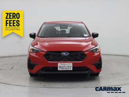 Red 2025 Subaru Impreza