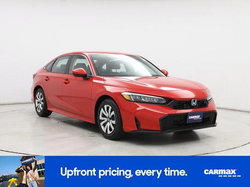 Red 2025 Honda Civic LX