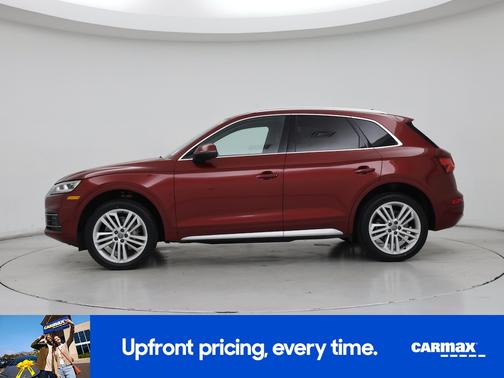 Red 2018 Audi Q5 Premium Plus