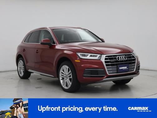 Red 2018 Audi Q5 Premium Plus