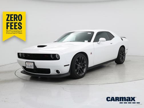 White 2023 Dodge Challenger R/T Scat Pack