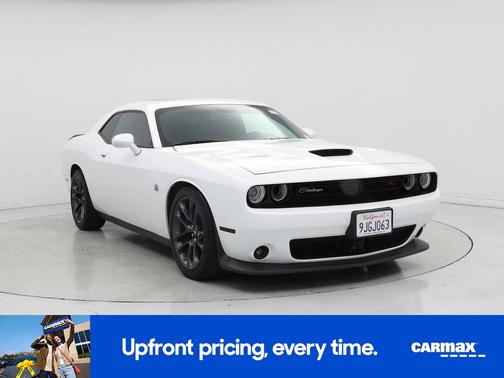 White 2023 Dodge Challenger R/T Scat Pack