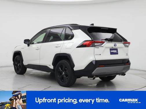 White 2020 Toyota RAV4 Hybrid XSE