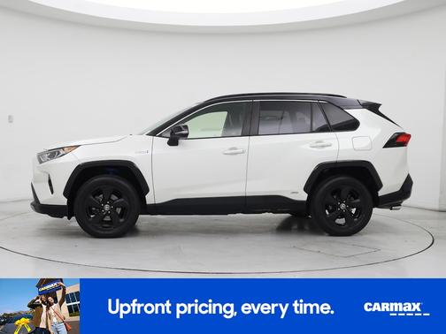 White 2020 Toyota RAV4 Hybrid XSE
