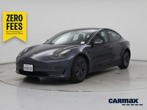 Gray 2023 Tesla Model 3