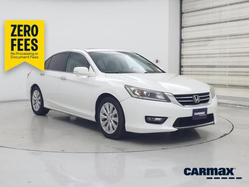 White 2014 Honda Accord EX