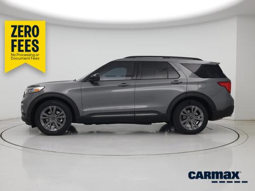 Gray 2023 Ford Explorer XLT