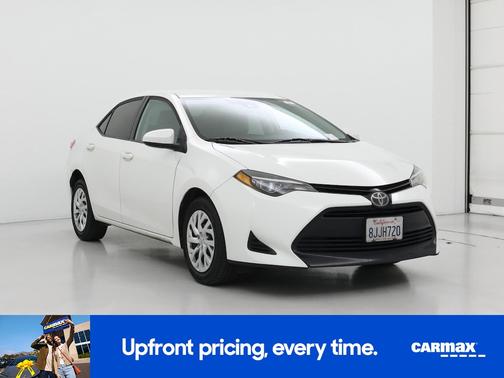 White 2019 Toyota Corolla LE