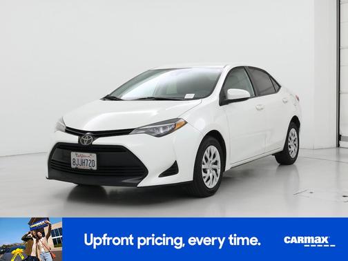 White 2019 Toyota Corolla LE