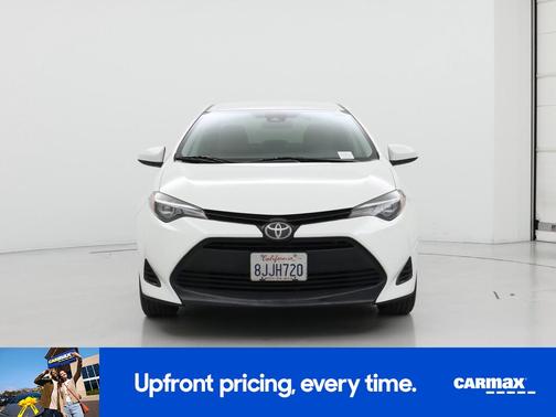 White 2019 Toyota Corolla LE