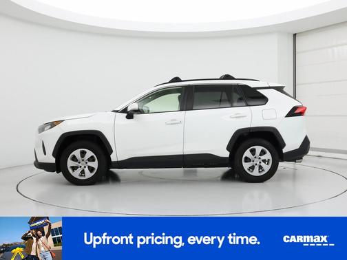 White 2019 Toyota RAV4 LE