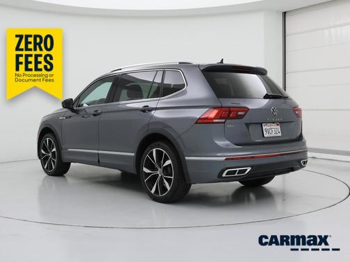 Gray 2022 Volkswagen Tiguan SEL R-Line