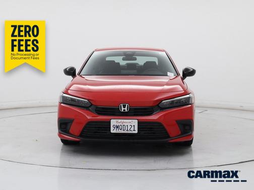 Red 2024 Honda Civic Sport