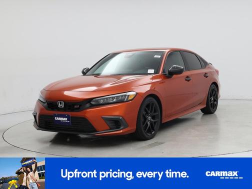 Orange 2022 Honda Civic SI