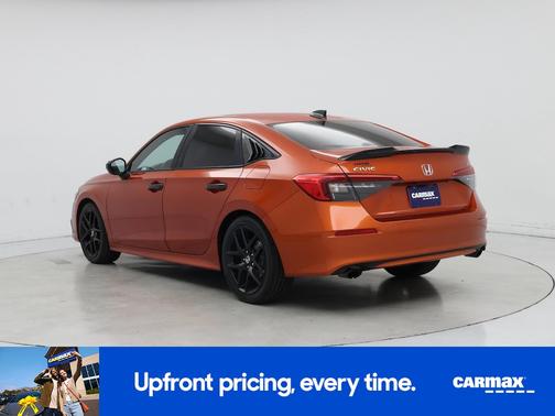 Orange 2022 Honda Civic SI