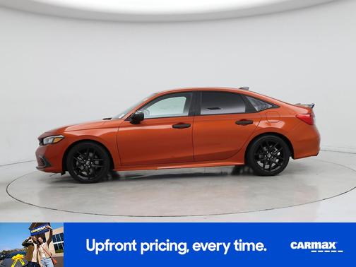 Orange 2022 Honda Civic SI