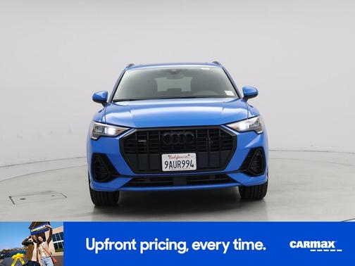 Blue 2022 Audi Q3 S-Line Premium