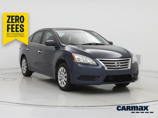 Blue 2015 Nissan Sentra SV