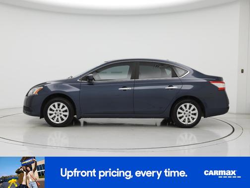 Blue 2015 Nissan Sentra SV