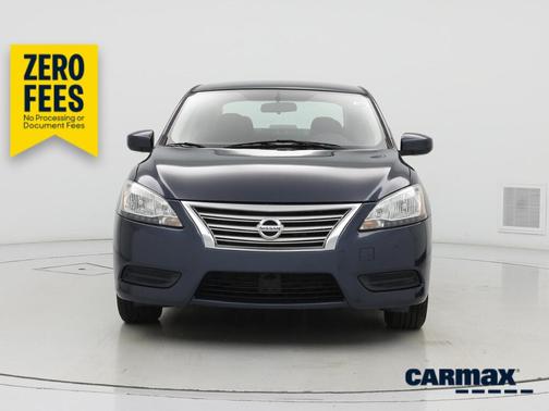 Blue 2015 Nissan Sentra SV