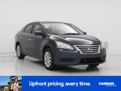 Blue 2015 Nissan Sentra SV
