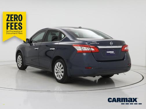 Blue 2015 Nissan Sentra SV