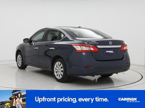 Blue 2015 Nissan Sentra SV