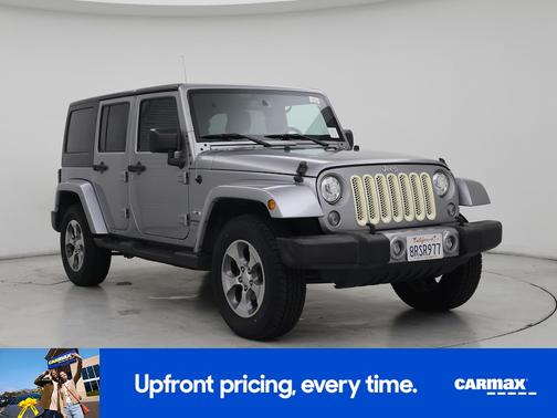 Silver 2018 Jeep Wrangler Unlimited Sahara