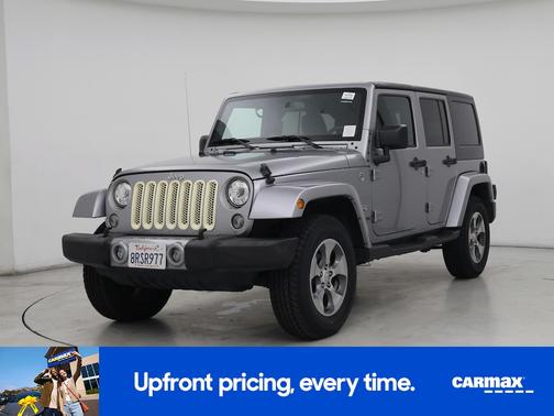 Silver 2018 Jeep Wrangler Unlimited Sahara