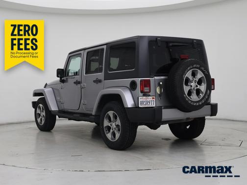 Silver 2018 Jeep Wrangler Unlimited Sahara