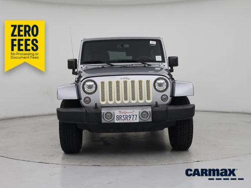 Silver 2018 Jeep Wrangler Unlimited Sahara