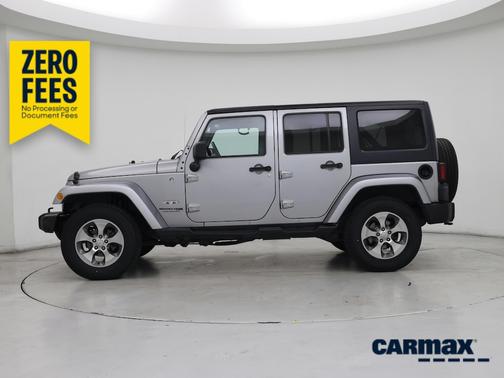 Silver 2018 Jeep Wrangler Unlimited Sahara