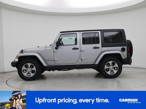 Silver 2018 Jeep Wrangler Unlimited Sahara