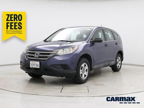 Blue 2014 Honda CR-V LX