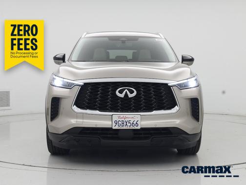 Gray 2023 INFINITI QX60 Luxe