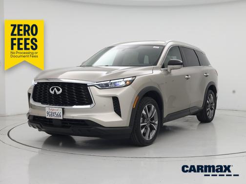 Gray 2023 INFINITI QX60 Luxe