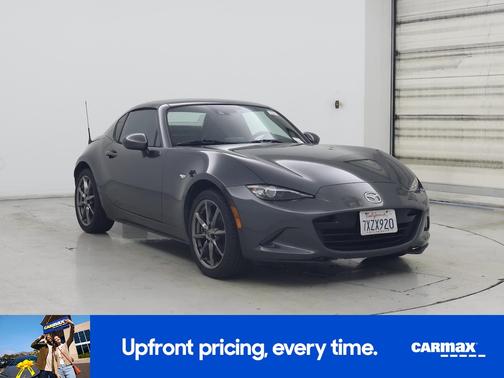 Gray 2017 Mazda MX-5 Miata RF Grand Touring