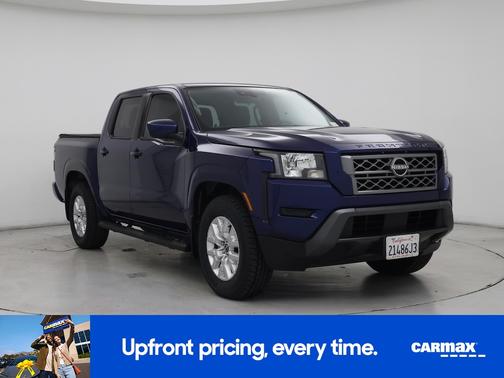 Blue 2022 Nissan Frontier SV