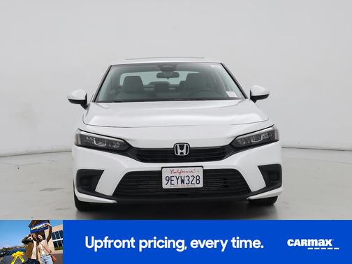 White 2023 Honda Civic EX