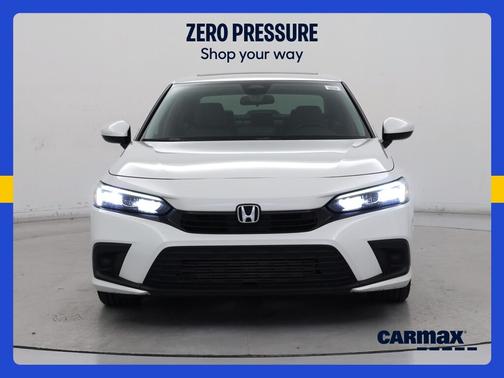 White 2024 Honda Civic EX