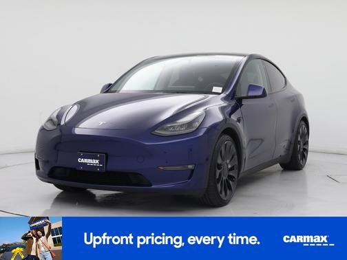 Blue 2023 Tesla Model Y Performance