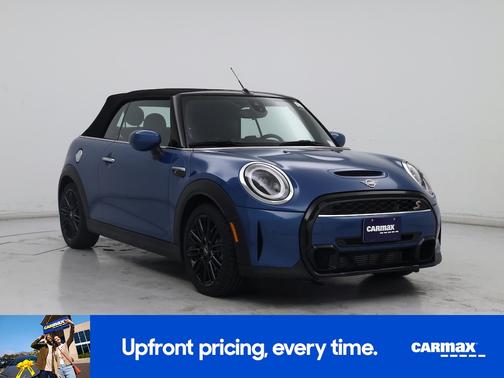 Blue 2023 MINI Convertible S