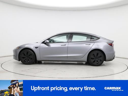 Silver 2025 Tesla Model 3 Long Range