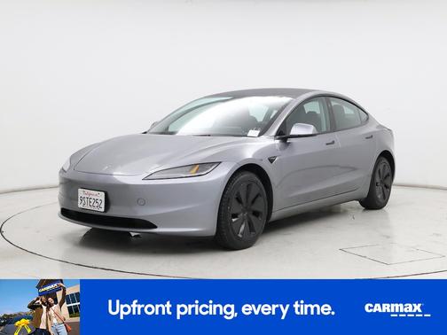 Silver 2025 Tesla Model 3 Long Range