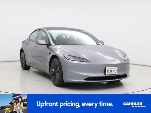 Silver 2025 Tesla Model 3 Long Range