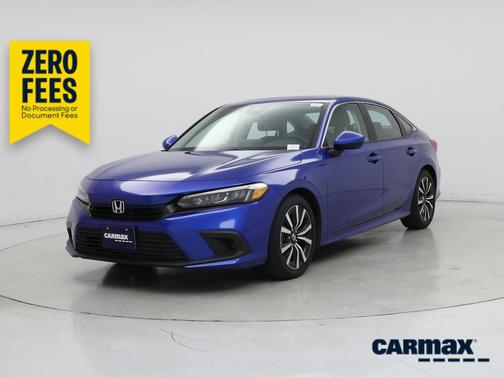 Blue 2024 Honda Civic EX